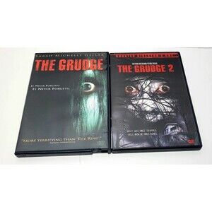 Grudge & Grudge II Horror DVD Lot Sarah Michelle Gellar Spooky Ghost Movies